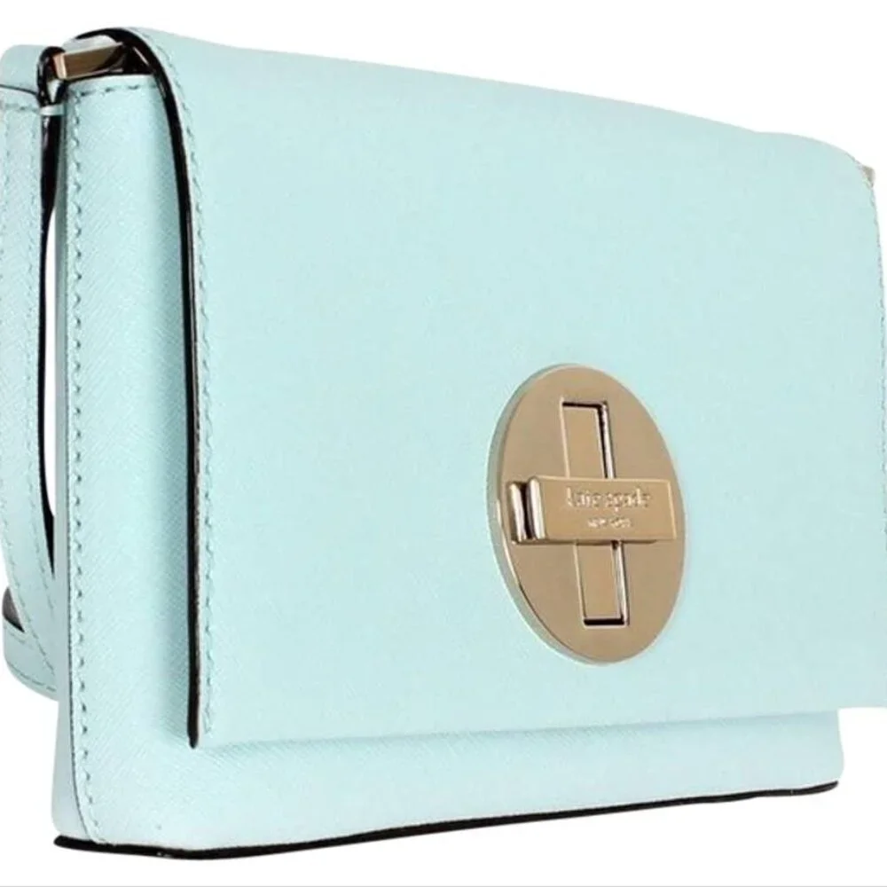 Kate Spade Outlet Newbury Lane Sally Crossbody in Grace Blue